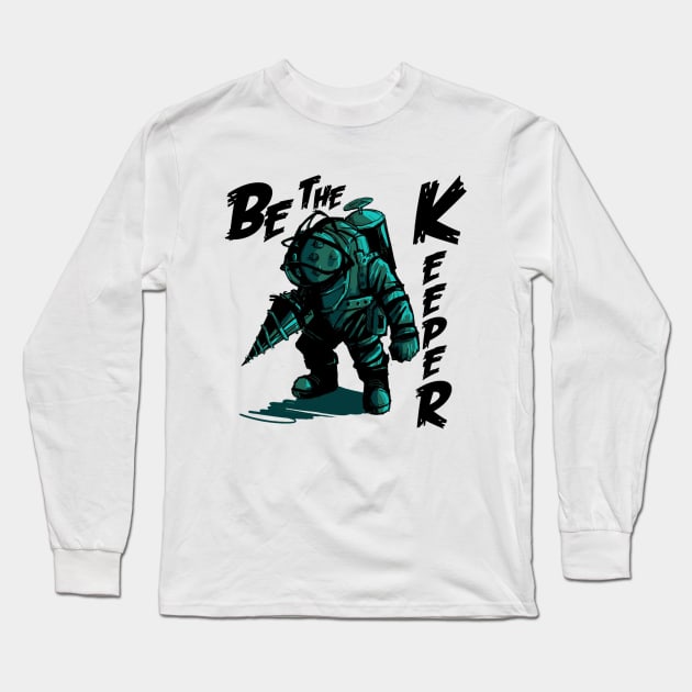 Be the Keeper Long Sleeve T-Shirt by skeletony123